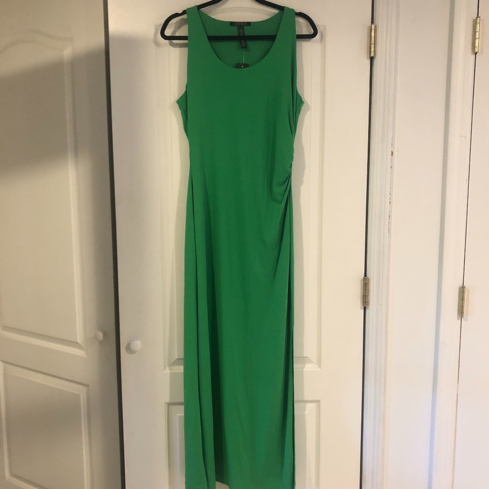 Ralph Lauren Green Maxi Dress